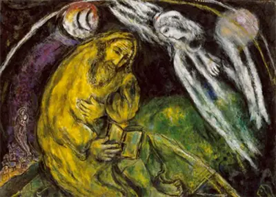 The Prophet Jeremiah Marc Chagall
